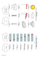 Vorschau - Arbeitsblätter - Picture Dictionary "Weather and Days" - Bilderwörterbuch - Seite 3