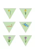 Vorschau - Arbeitsblätter - Legestern Frühling - Seite 2