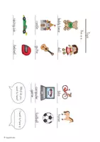 Vorschau - Arbeitsblätter - Picture Dictionary "Toys" - Bilderwörterbuch - Seite 3