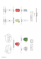 Vorschau - Arbeitsblätter - Picture Dictionary "Drinks" - Bilderwörterbuch - Seite 3