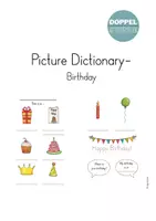 Vorschau - Arbeitsblätter - Picture Dictionary "Birthday" - Bilderwörterbuch - Deckblatt