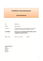 Vorschau - Stundenentwürfe - Geobrett - Schriftlicher Unterrichtsentwurf Mathe inkl. ABs - Seite 2