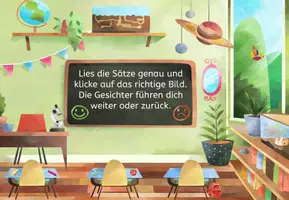 Vorschau - Interaktives Material - Interakitives Lesespiel - ich sehe was, was du nicht siehst - Seite 1
