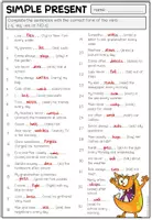 Vorschau - Arbeitsblätter - Simple Present – Verb Endings / Verbendungen bei englischen Verben üben | Arbeitsblätter 4.–5. Klasse - Seite 3