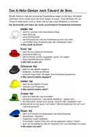 Vorschau - Fördermaterial/Inklusion - 6-Hüte-Denken nach Edward de Bono ● Methode für Beratung & Unterricht - Seite 3