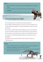 Vorschau - Arbeitsblätter - Dinosaurier - Reptilien vergangener Zeiten - Seite 1