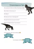 Vorschau - Arbeitsblätter - Dinosaurier - Reptilien vergangener Zeiten - Seite 2