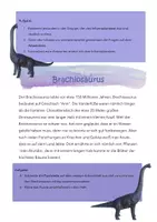 Vorschau - Arbeitsblätter - Dinosaurier - Reptilien vergangener Zeiten - Seite 3