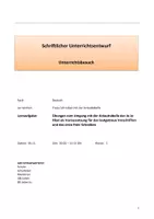 Vorschau - Stundenentwürfe - Freies Schreiben - Schriftl. Unterrichtsentwurf Deutsch inkl. Stationsübersicht - Seite 2