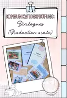 Vorschau - Stundenentwürfe - Materialpaket: Kommunikationsprüfung Französisch (Dialoge) - Deckblatt