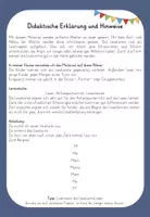Vorschau - Fördermaterial/Inklusion - Lesetürme mit den Buchstaben o, i, u, a, e, m, l, s, w, r, n, f und t - Seite 1