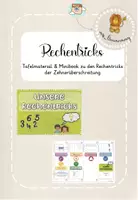 Vorschau - Arbeitsblätter - Rechentricks im Zahlenraum bis 20 (Tafelmaterial + Minibook) - Deckblatt