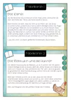 Vorschau - Aufgabenkarten - Lesekompetenz fördern mit der Fabeln-Lesekartei #edukilights22 - Seite 3
