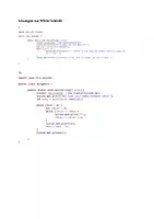 Vorschau - Arbeitsblätter - Übungen zur While-Schleife mit Lösungen (JAVA) - Deckblatt