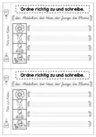 Vorschau - Arbeitsblätter - Schreibschrift üben zu Ostern – Miniheft Klasse 2–3 (Abschreibheft VA, SAS, LA, Deutsch Grundschule) - Seite 3