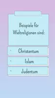 Vorschau - Präsentationen/Tafelbilder - Quiz zu den abrahamitischen Weltreligionen: Judentum, Christentum, Islam - Thora, Koran, Bibel - Seite 2