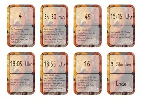 Vorschau - Spiele - Ich habe... Wer hat? Textaufgaben - Lesespiel, Mathematik Klasse 3-5 - Seite 1