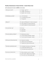 Vorschau - Arbeitsblätter - Reading Comprehension: Ancient History Club (Leseverstehen A2+) - Seite 1