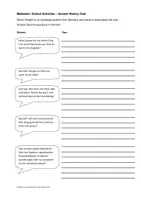 Vorschau - Arbeitsblätter - Reading Comprehension: Ancient History Club (Leseverstehen A2+) - Seite 2
