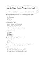 Vorschau - Unterrichtsreihen - Themenheft Symmetrie/Achsensymmetrie - Seite 1