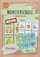 Vorschau - Bildkarten - Monsterschule - Lobkärtchen 1 - Deckblatt