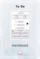 Vorschau - Merkblätter - Grammar Merkblatt TO DO Question Negation - Deckblatt