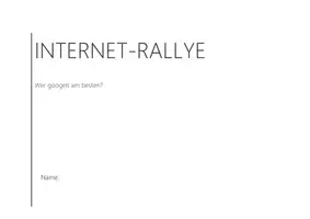 Vorschau - Arbeitsblätter - Internetrallye - Seite 3