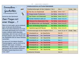 Vorschau - Arbeitsblätter - SCHÜLERARBEITSHEFT Einmaleins-Geschichten als SAS Schreibschrift-Texttraining in Schulausgangsschrift - Seite 1