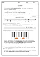 Vorschau - Stundenentwürfe - Musik: Tonleiter in Dur & Quintenzirkel - Arbeitsblätter + Lösung - Seite 2