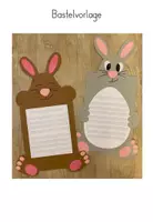 Vorschau - Arbeitsblätter - Ostern - Gedicht Osterei inklusive Bastelvorlage - Seite 1