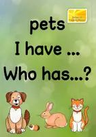 Vorschau - Arbeitsblätter - Englisch Haustiere pets I have Who has mit ABs - Seite 1