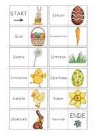 Vorschau - Spiele - Domino Ostern - Anlaute Silben Wörter Sätze - Seite 2