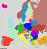 Vorschau - Poster - Europa - stumme Karte - Seite 2