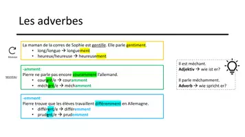Vorschau - Präsentationen/Tafelbilder - Adverbes en -amment, -emment, -ément - Seite 3