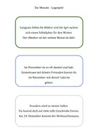 Vorschau - Arbeitsblätter - Monate - Legespiel 1 Bild 2 Textkarten - Seite 3