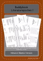 Vorschau - Arbeitsblätter - Buddybook Literaturepochen I - Deckblatt