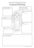Vorschau - Arbeitsblätter - Character-Sheets "The Curious incident of the Dog in the Night-Time" - Deckblatt