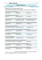 Vorschau - Arbeitsblätter - Fette - Multiple Choice Quiz mit Lösungswort - Deckblatt