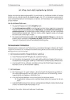 Vorschau - Arbeitsblätter - Mit Erfolg durch die Projektprüfung 2021 - Deckblatt
