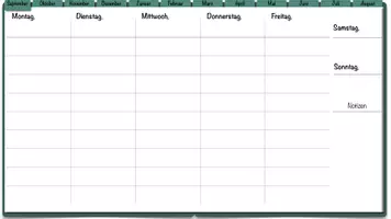 Vorschau - Lehrpläne/Lehrermaterial - Digitaler Planer blanko Schulbeginn BaWü - Seite 2
