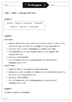 Vorschau - Arbeitsblätter - Wochenplan Deutsch Rechtschreibung "Wasser" -ss- (Hauptschule) - Seite 2