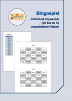 Vorschau - Spiele - Bingospiel - Deckblatt