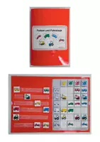 Vorschau - Fördermaterial/Inklusion - Klettmappe: Farben und Fahrzeuge - Seite 3