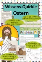 Vorschau - Arbeitsblätter - Wissens-Quickie Ostern - Deckblatt