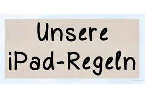 Vorschau - Fördermaterial/Inklusion - Regeln für den Umgang mit dem iPad/ Tablet - Seite 1
