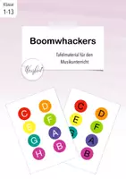 Vorschau - Präsentationen/Tafelbilder - Boomwhackers Tafelbild von FrauWeisheit - Deckblatt