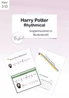 Vorschau - Stundenentwürfe - "Harry Potter" Rhythmical von FrauWeisheit - Deckblatt