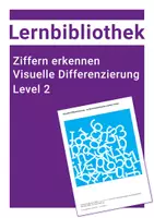 Vorschau - Arbeitsblätter - 3 Arbeitsblätter - Rechnen lernen - Ziffern erkennen - Deckblatt