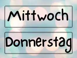 Vorschau - Präsentationen/Tafelbilder - Stundentafel: Alle Fächer mit Tagen & Stunden - Seite 2