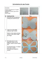 Vorschau - Mal- und Bastelvorlagen - Schmetterling für das Fenster - Seite 2